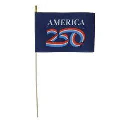 Valley Forge 8" X 12" America 250 Stick Flag
