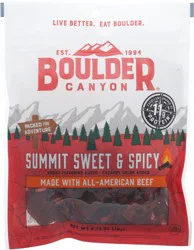 Boulder Canyon Summit Sweet & Spicy Beef Jerky - 2.75 oz