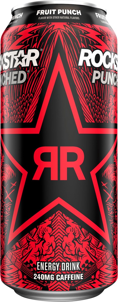 slide 2 of 6, Rockstar Energy Drink, 16 fl oz