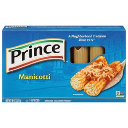 Prince Enriched Macaroni Product Mancicotti - 14 CT