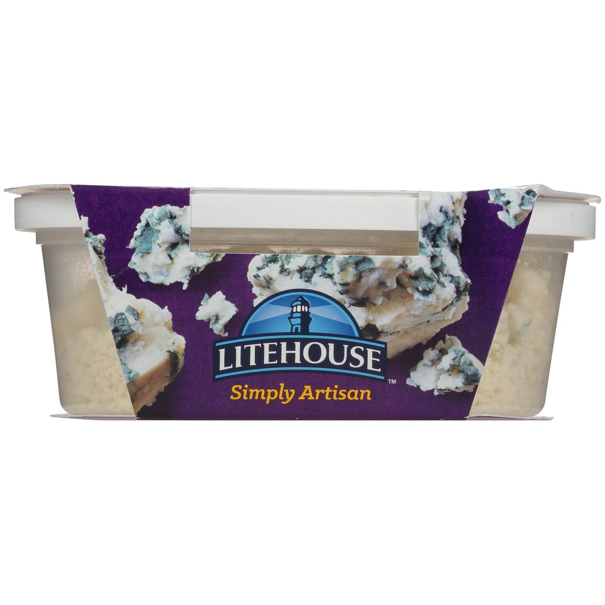 slide 4 of 7, Litehouse Simply Artisan Gorgonzola Cheese Crumbles 4 oz. Tub, 4 oz