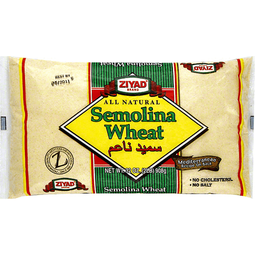 slide 1 of 1, Ziyad Semolina, 1 ct
