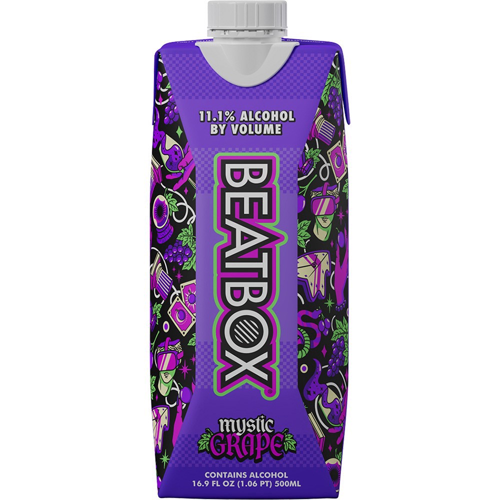 slide 1 of 1, Beatbox Mystic Grape Malt, 500 ml