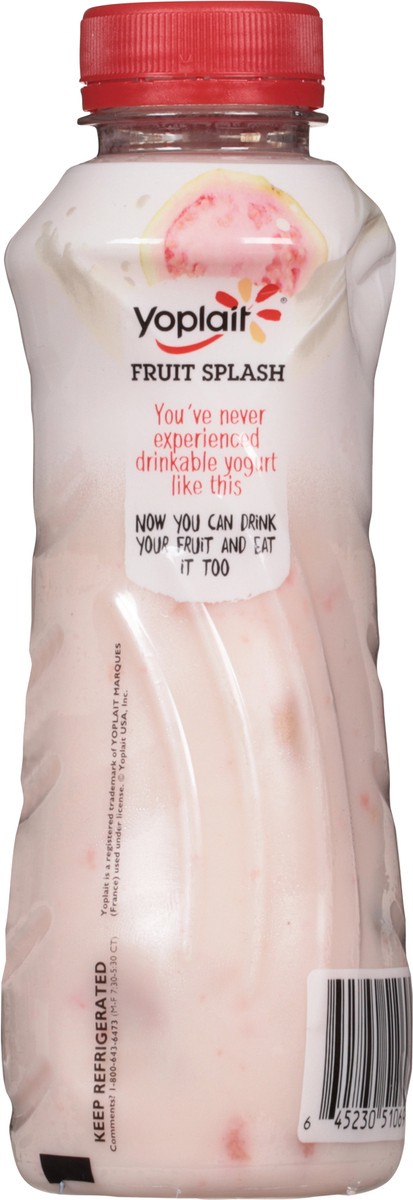 slide 4 of 9, Yoplait Fruit Splash Guava Smoothie 9.56 fl oz, 9.56 fl oz