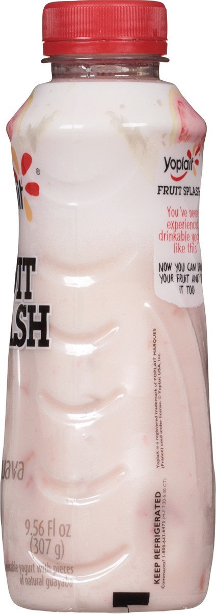 slide 8 of 9, Yoplait Fruit Splash Guava Smoothie 9.56 fl oz, 9.56 fl oz