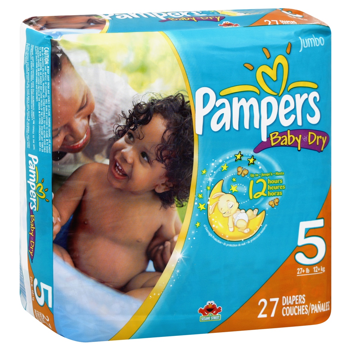 slide 1 of 1, Pampers Diapers , 27 ct