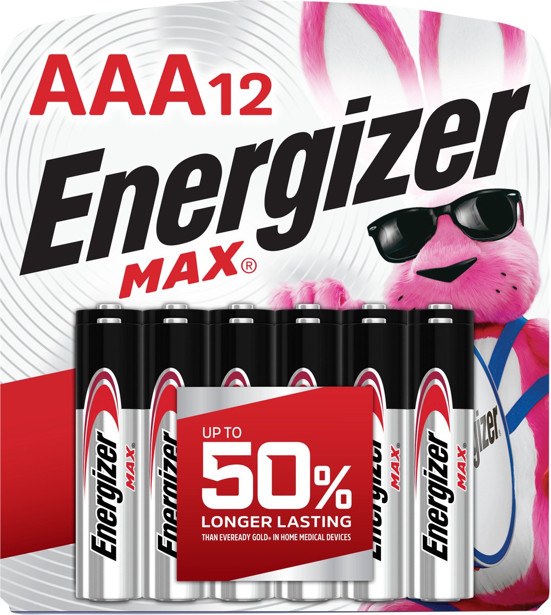 slide 3 of 6, Energizer 12-Pack AAA Alkaline Battery, 12 ct