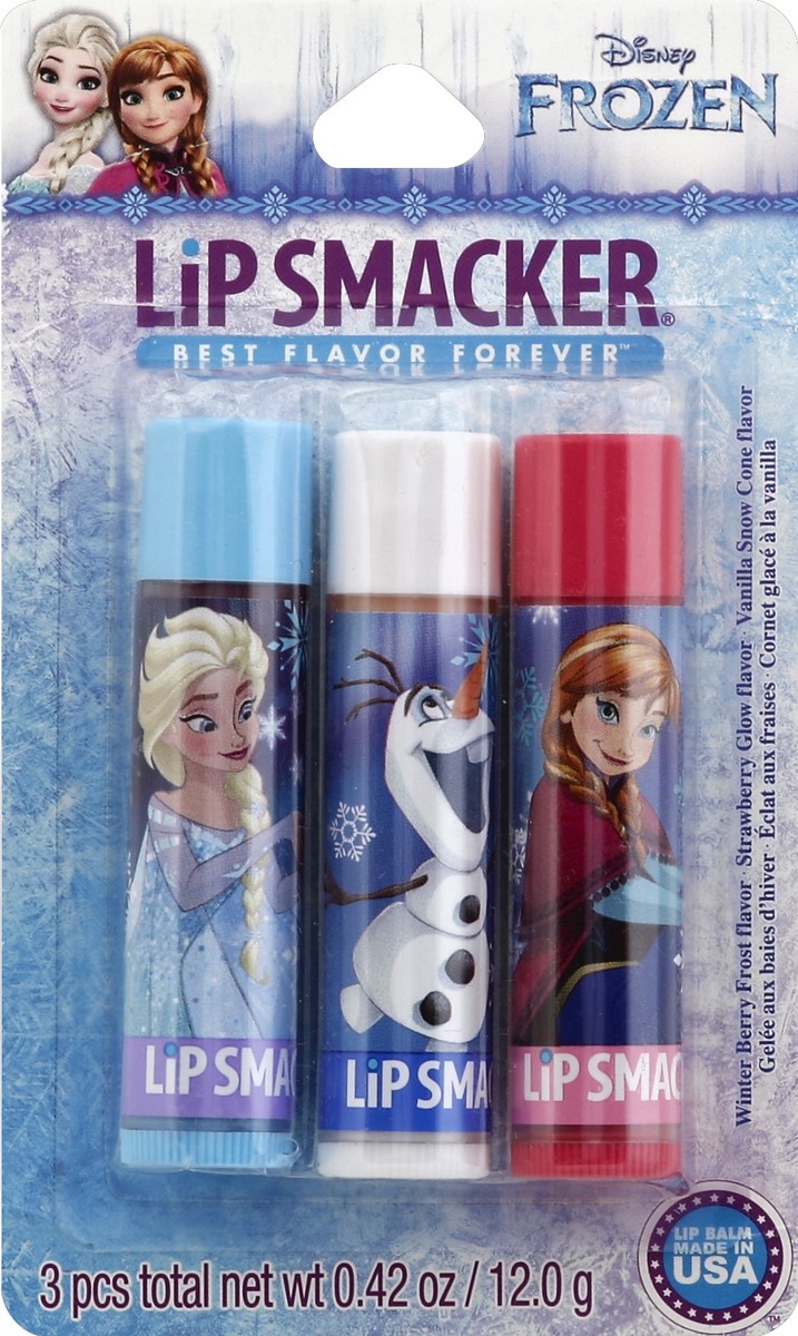 slide 2 of 2, Lip Smacker Frozen Trio, 3 ct