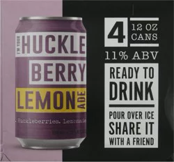 503 Distilling I'm Your Huckleberry Lemonade Cocktails 4 - 12 oz Cans
