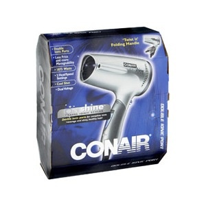 slide 1 of 1, Conair Ion Shine Travel Ionic Styler Dryer 162, 1 ct