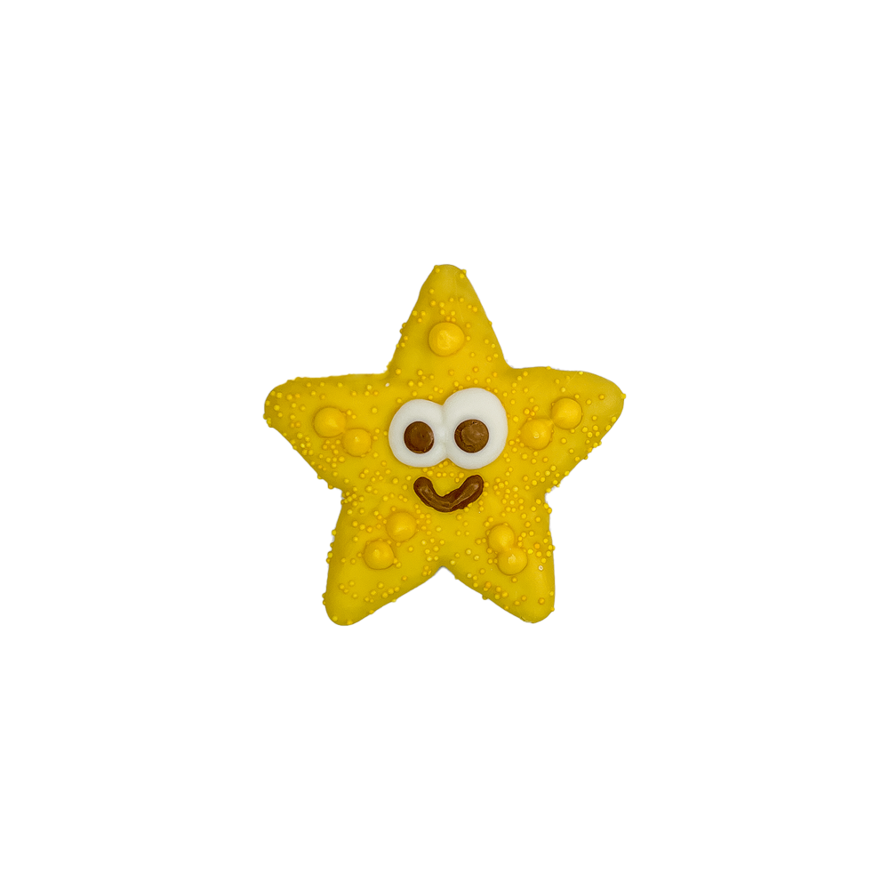 slide 1 of 1, Wufers Yellow Starfish Dog Treat, 1 ct, 1 ct