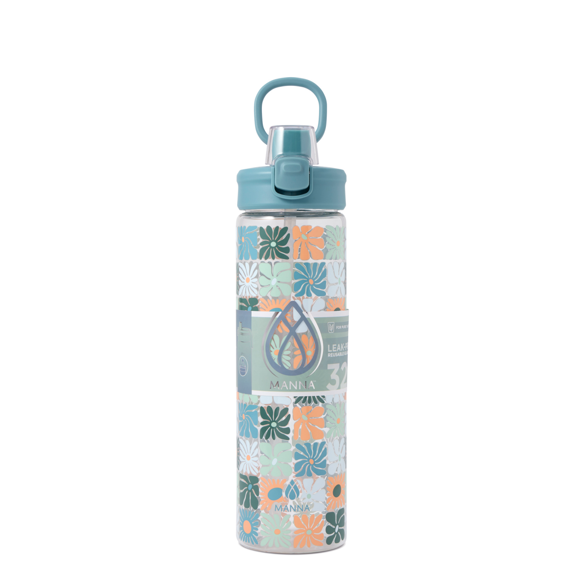 Manna Glass Push Tumbler Retro, 32oz | Shipt