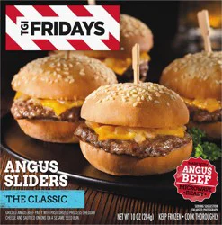 T.G.I. Friday's TGI Fridays Frozen Appetizers The Classic Angus Sliders, 4 ct. Box