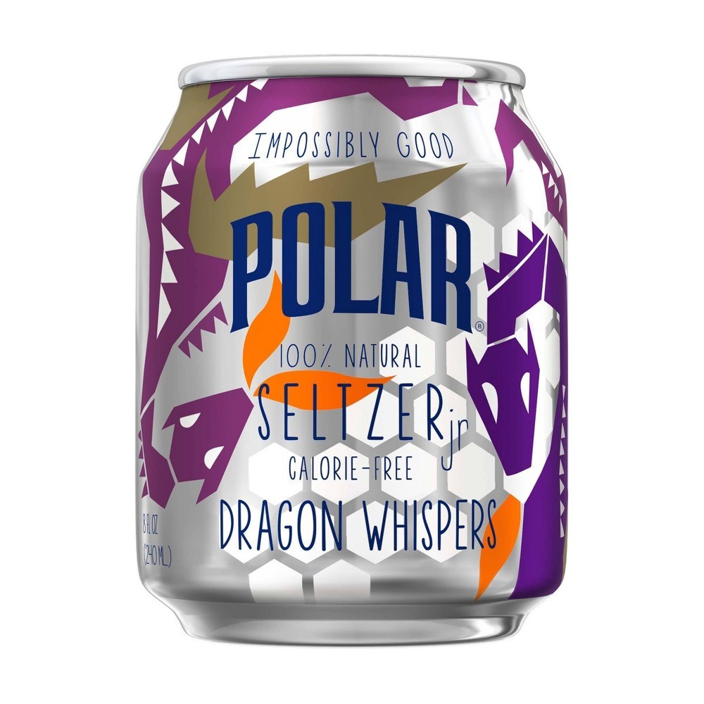 slide 3 of 4, Polar Beverages Polar Dragon Whispers 100% Natural Jr. Seltzer Water, 6 ct; 8 fl oz