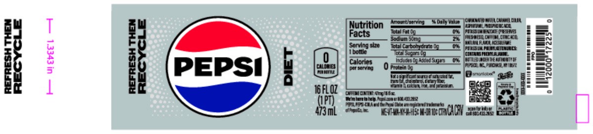 slide 2 of 8, Pepsi Diet Pepsi Soda Classic Cola - 16 fl oz, 16 fl oz