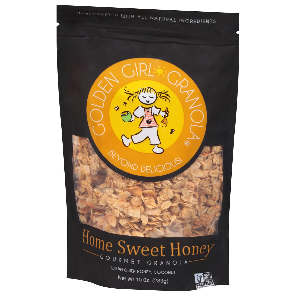 slide 6 of 13, Golden Girl Granola Gourmet Home Sweet Honey Granola 10 oz, 10 oz