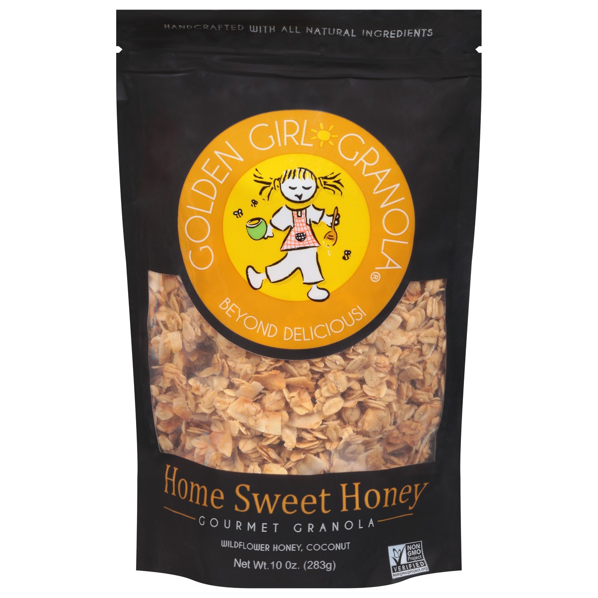 slide 3 of 13, Golden Girl Granola Gourmet Home Sweet Honey Granola 10 oz, 10 oz