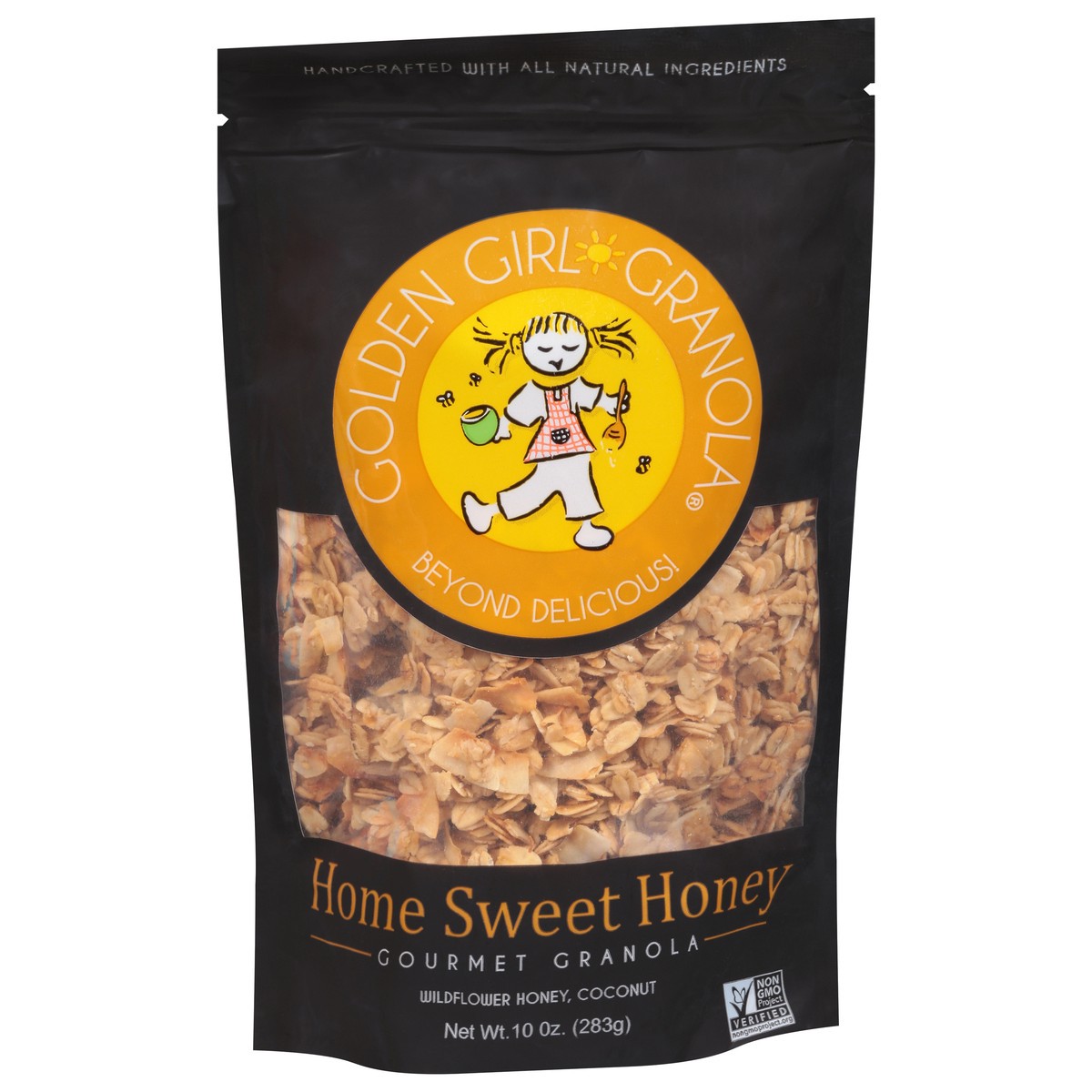 slide 9 of 13, Golden Girl Granola Gourmet Home Sweet Honey Granola 10 oz, 10 oz