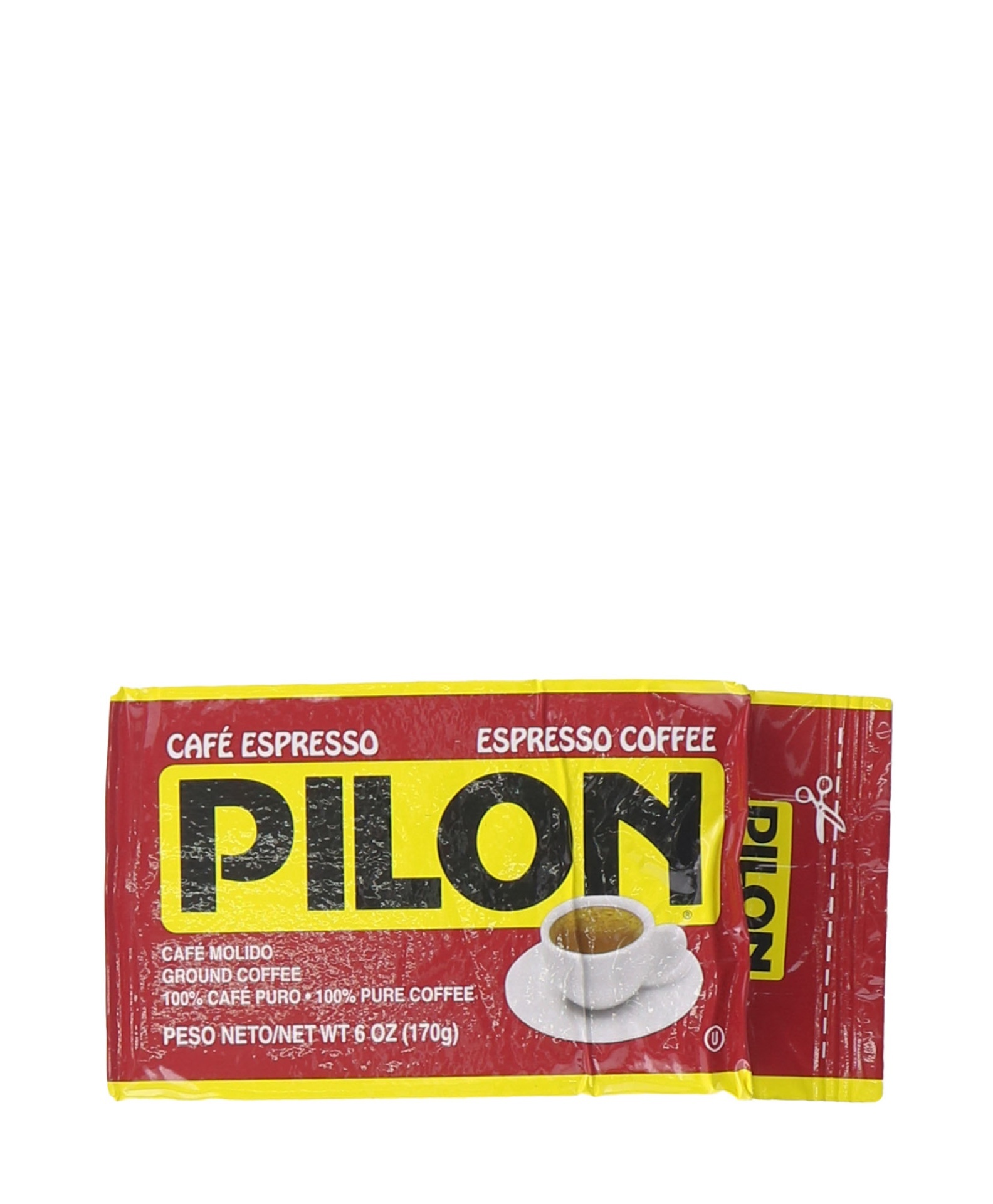 Café Pilon Ground Espresso Brick 6 oz