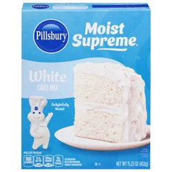 Pillsbury Moist Supreme White Cake Mix 15.25 oz