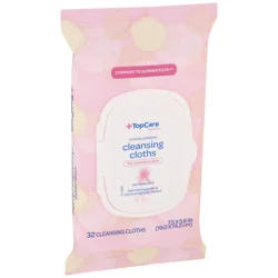 TopCare Top Care Topcare Hypoallergenic Cleansing Cloths For Sensitive Skin
