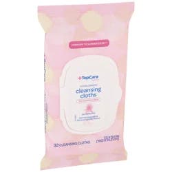 TopCare Top Care Topcare Hypoallergenic Cleansing Cloths For Sensitive Skin