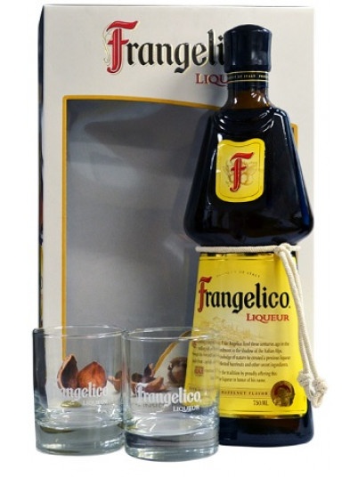 slide 1 of 1, Frangelico Liqueur 750 With Glass, 750 ml