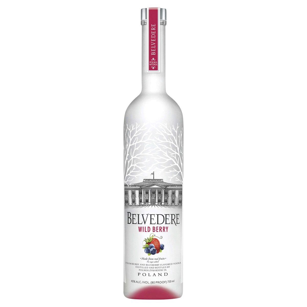 slide 1 of 1, Belvedere Wild Berry Vodka, 750 ml