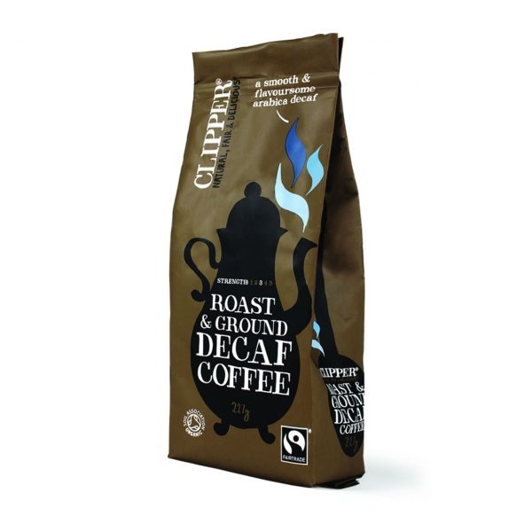 slide 1 of 1, Clipper Coffee Decaf Whole Bean Coffee - 12 oz, 12 oz