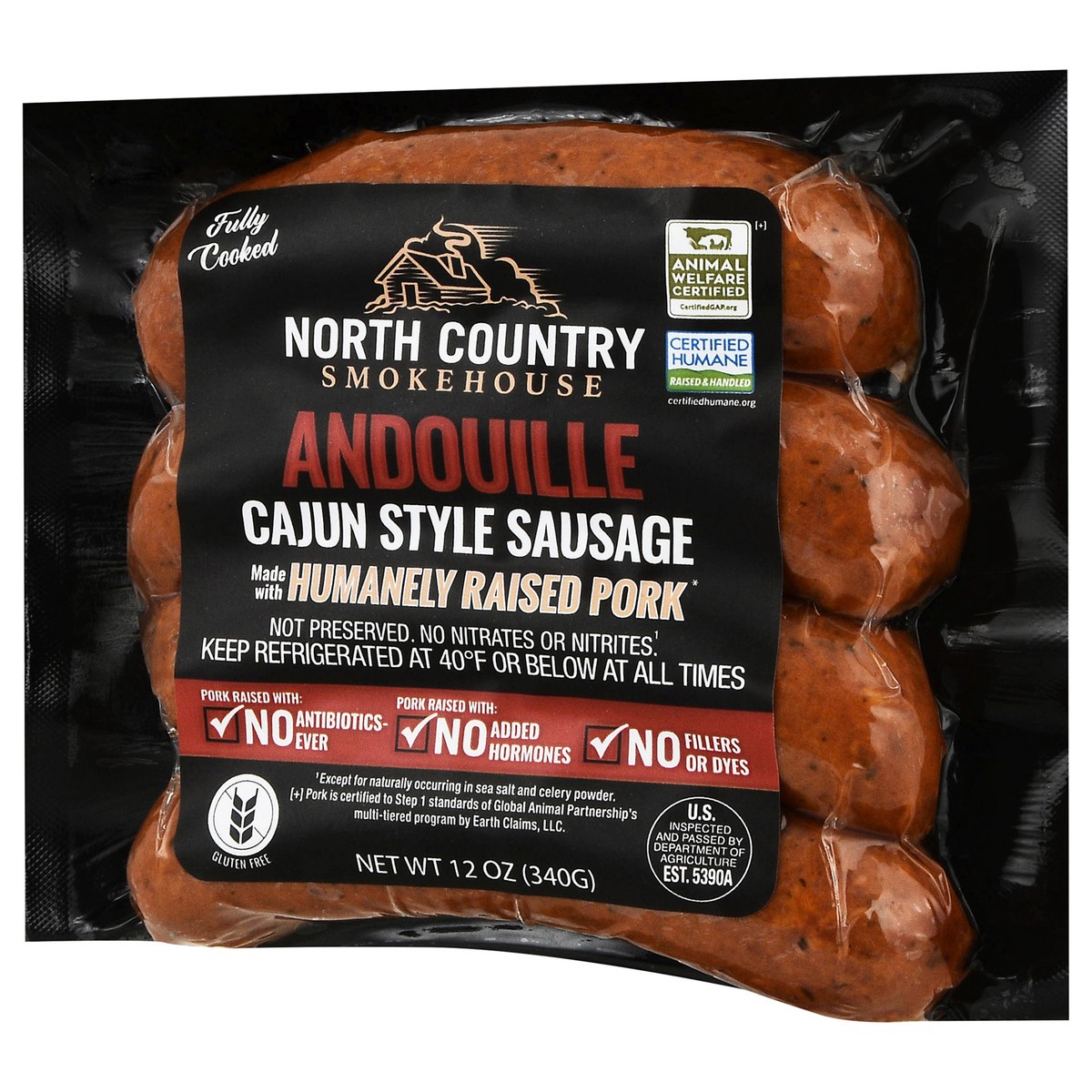 slide 15 of 15, North Country Smokehouse Andouille Sausage, 12 oz