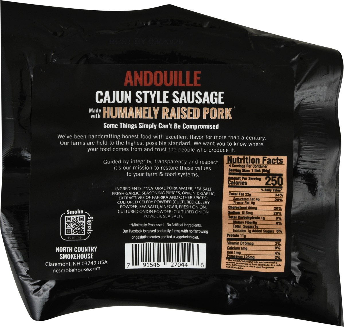 slide 6 of 15, North Country Smokehouse Andouille Sausage, 12 oz