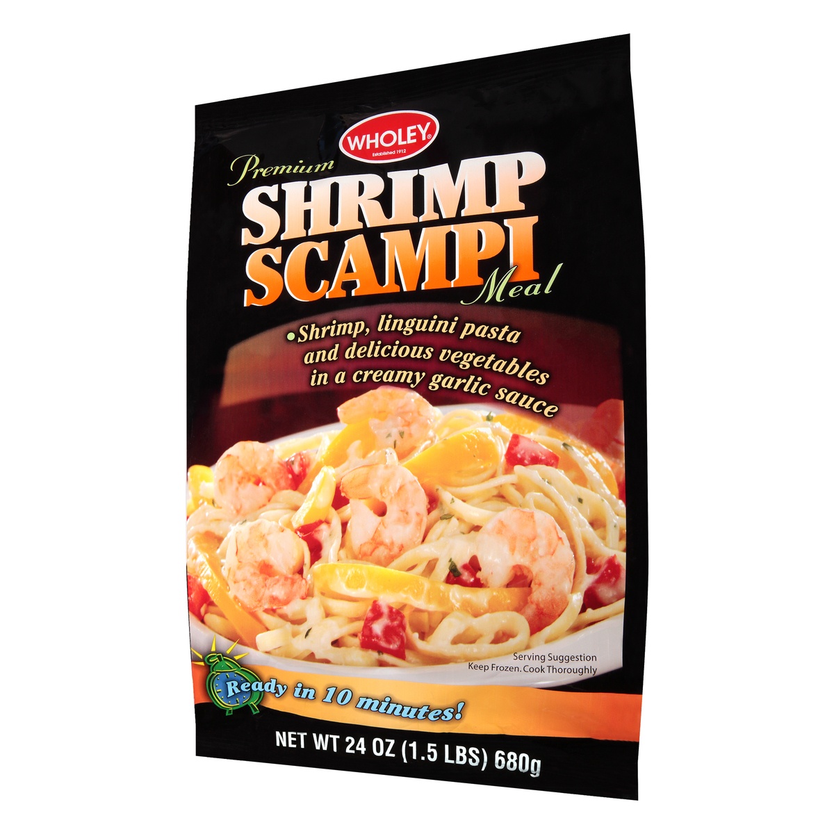 slide 3 of 10, Wholey Skillet Meals Shrimp Scampi, 24 oz