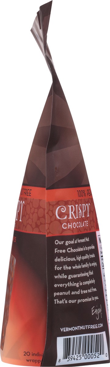 slide 7 of 9, Vermont Nut Free Chocolates Crispy Chocolate Mini Bars 20 ea, 20 ct