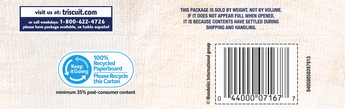 slide 6 of 9, Triscuit Rosemary & Olive Oil Whole Grain Wheat Crackers, Lunch Snacks, Snack Crackers, Family Size, 12.5 oz, 12.5 oz