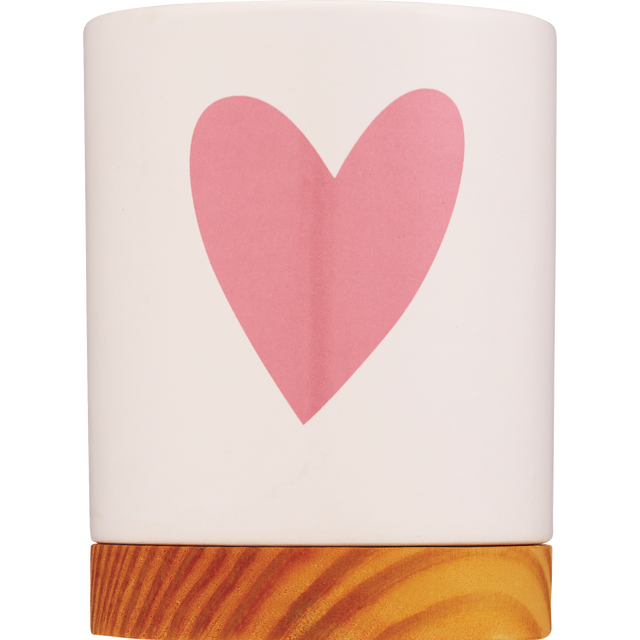 slide 1 of 1, CVS 8Oz Ceramic Cylinder Vanilla Cream, 8 oz