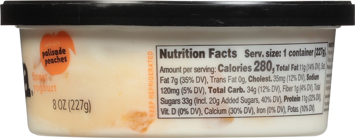slide 3 of 9, Noosa Peach Finest Yoghurt 8 oz, 8 oz
