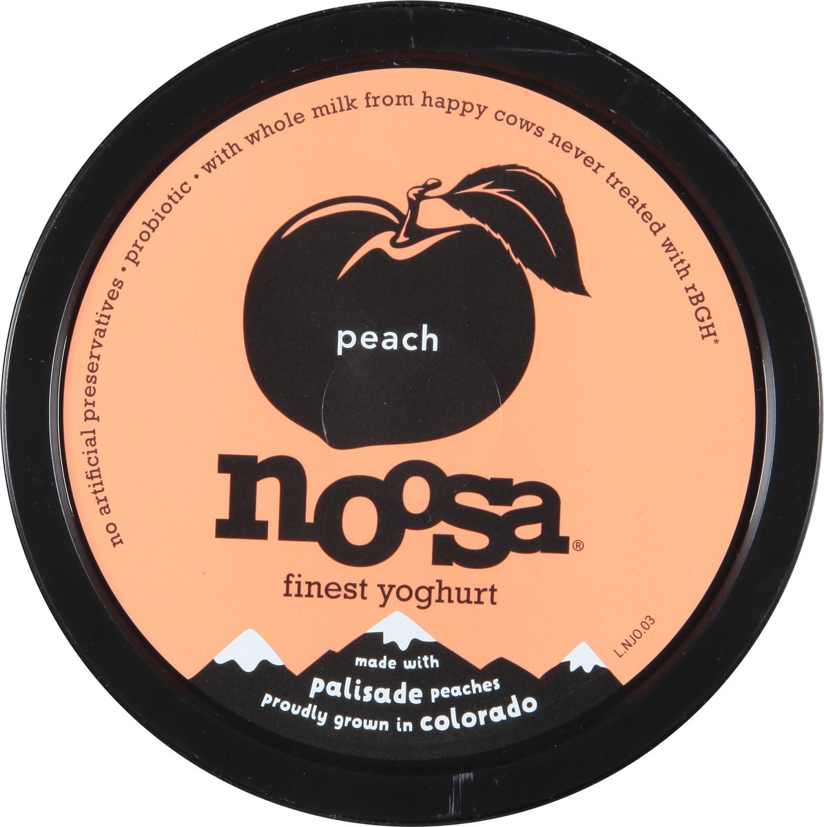 slide 7 of 9, Noosa Peach Finest Yoghurt 8 oz, 8 oz
