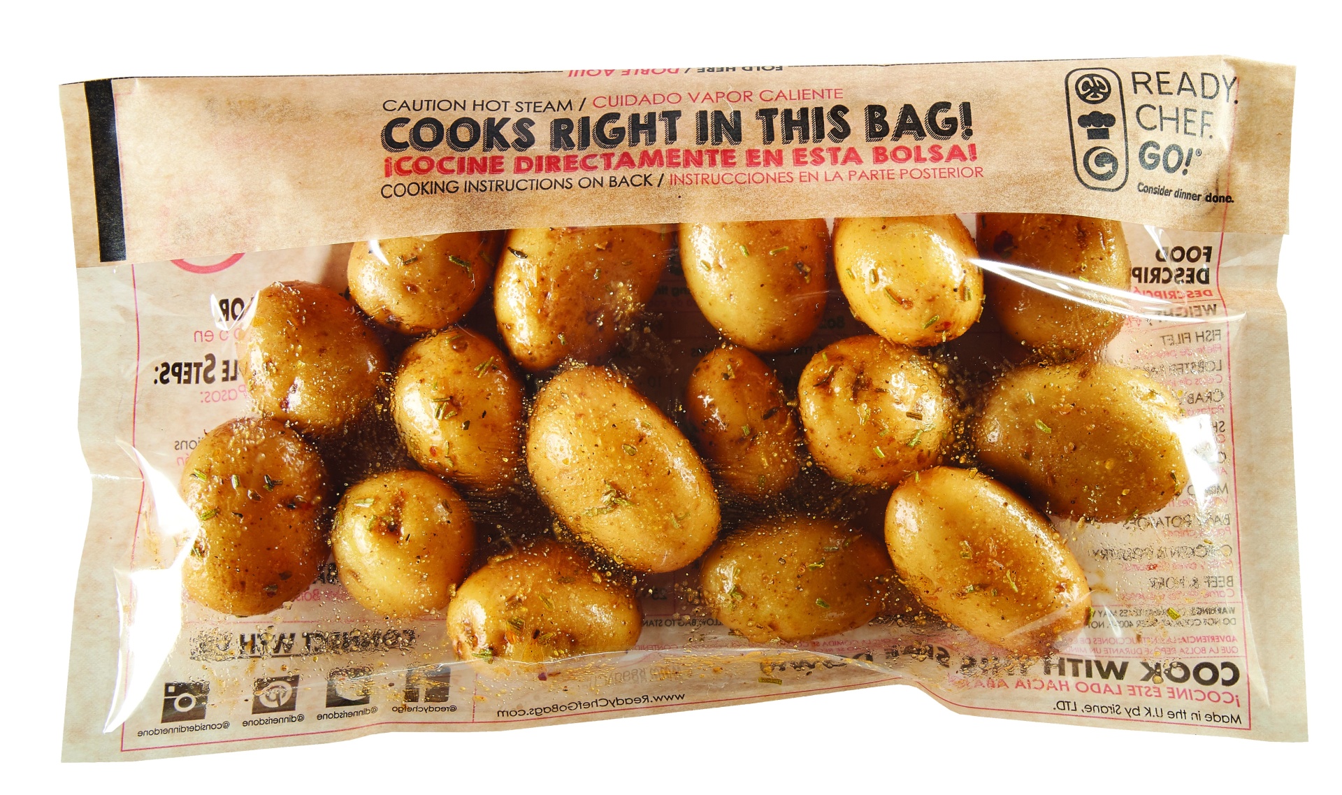 slide 1 of 1, Garlic Herb Potatoes, 16 oz