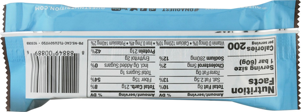 slide 6 of 12, Quest Cookies & Cream Flavor Protein Bar 2.12 oz Bag, 2.12 oz
