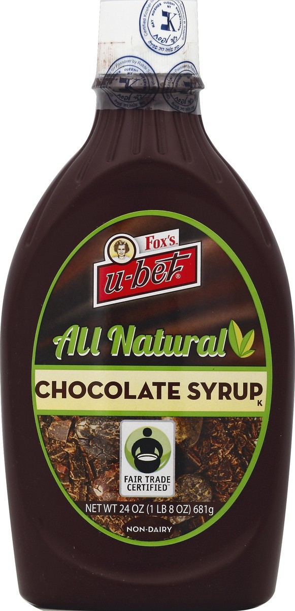 slide 2 of 2, Fox's Chocolate Syrup 24 oz, 24 oz