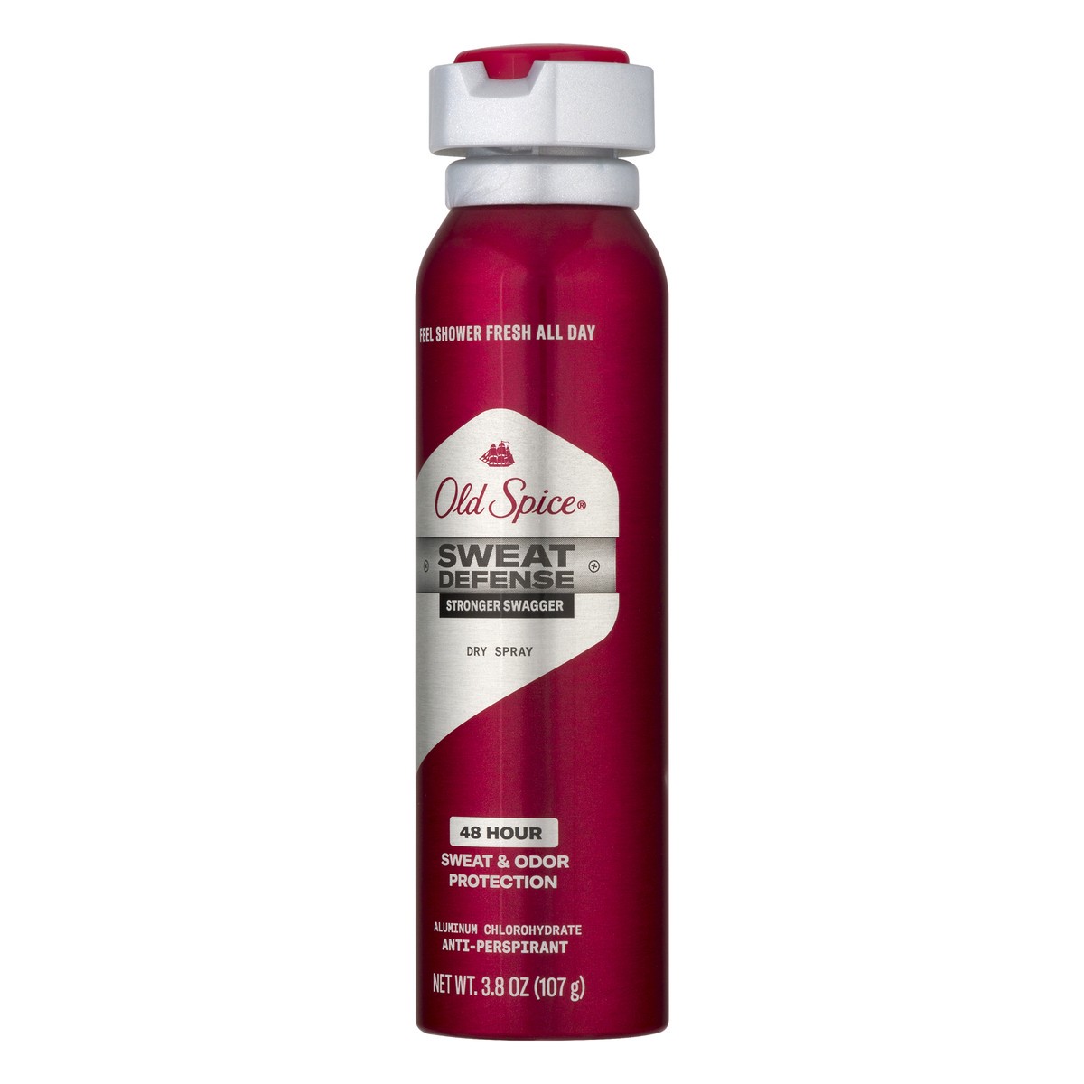 slide 3 of 8, Old Spice Sweat Defense Dry Spray Stronger Swagger Anti-Perspirant 3.8 oz, 3.8 oz