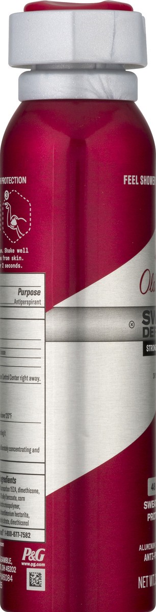 slide 5 of 8, Old Spice Sweat Defense Dry Spray Stronger Swagger Anti-Perspirant 3.8 oz, 3.8 oz