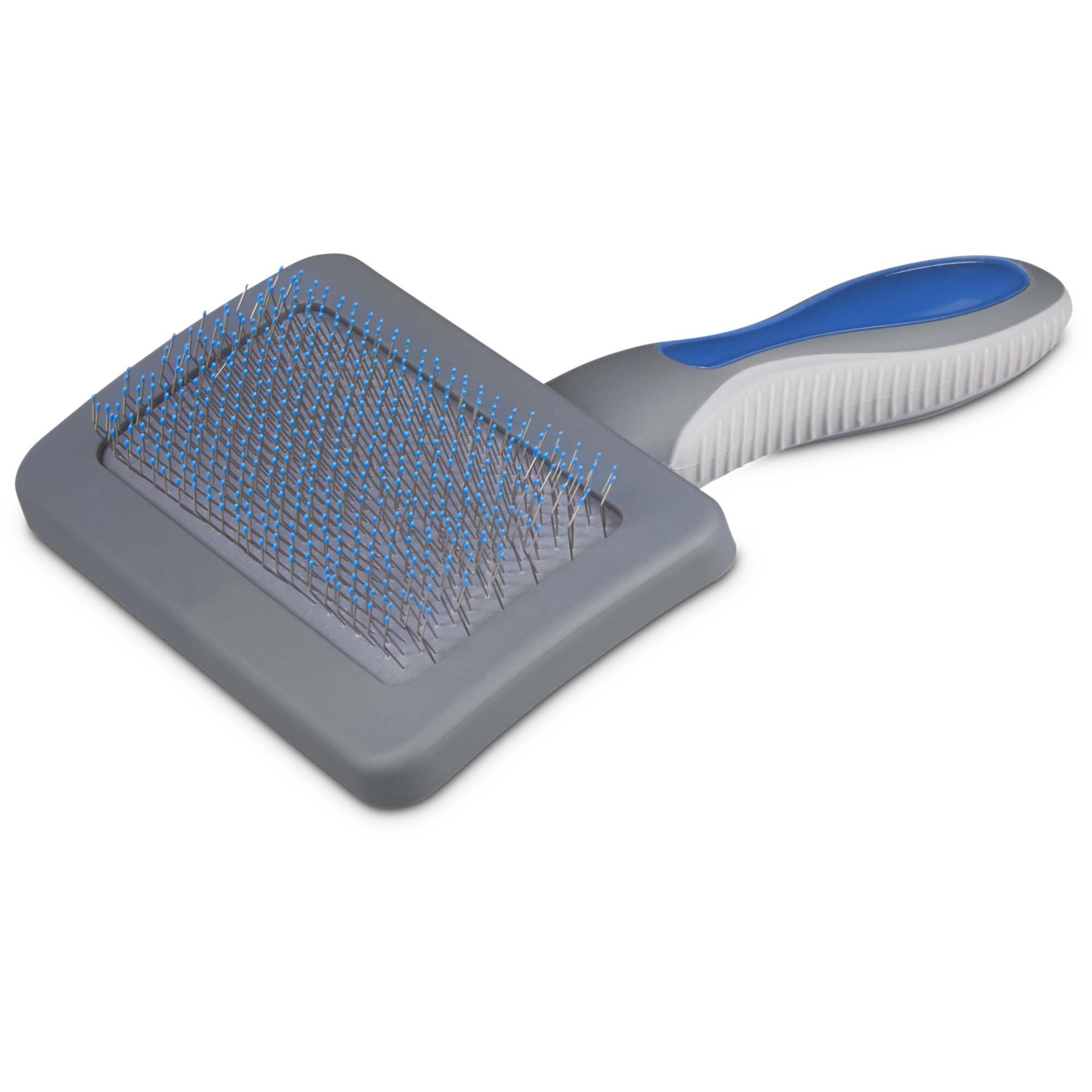 slide 1 of 1, Well & Good Large Blue Cushion Slicker Dog Brush, 1 ct