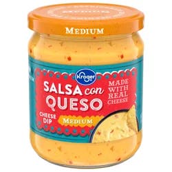 Kroger Salsa Con Queso Cheese Dip - Medium