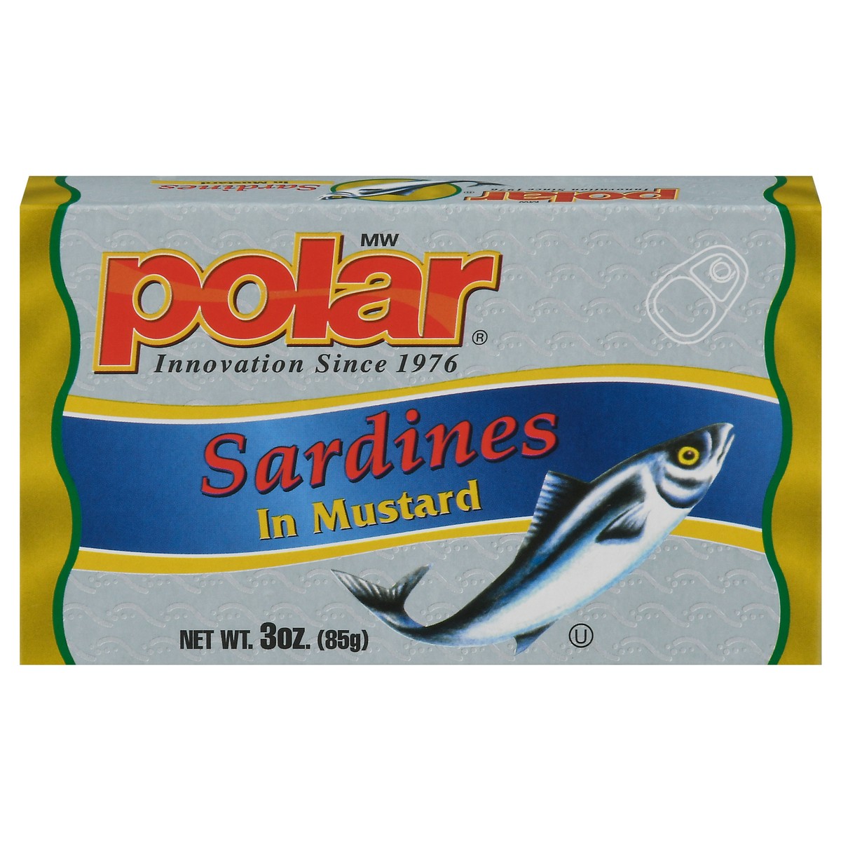 slide 1 of 4, MW Polar Polar Sardines Mustard, 3 oz