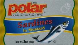 MW Polar Sardines In Mustard 3 oz