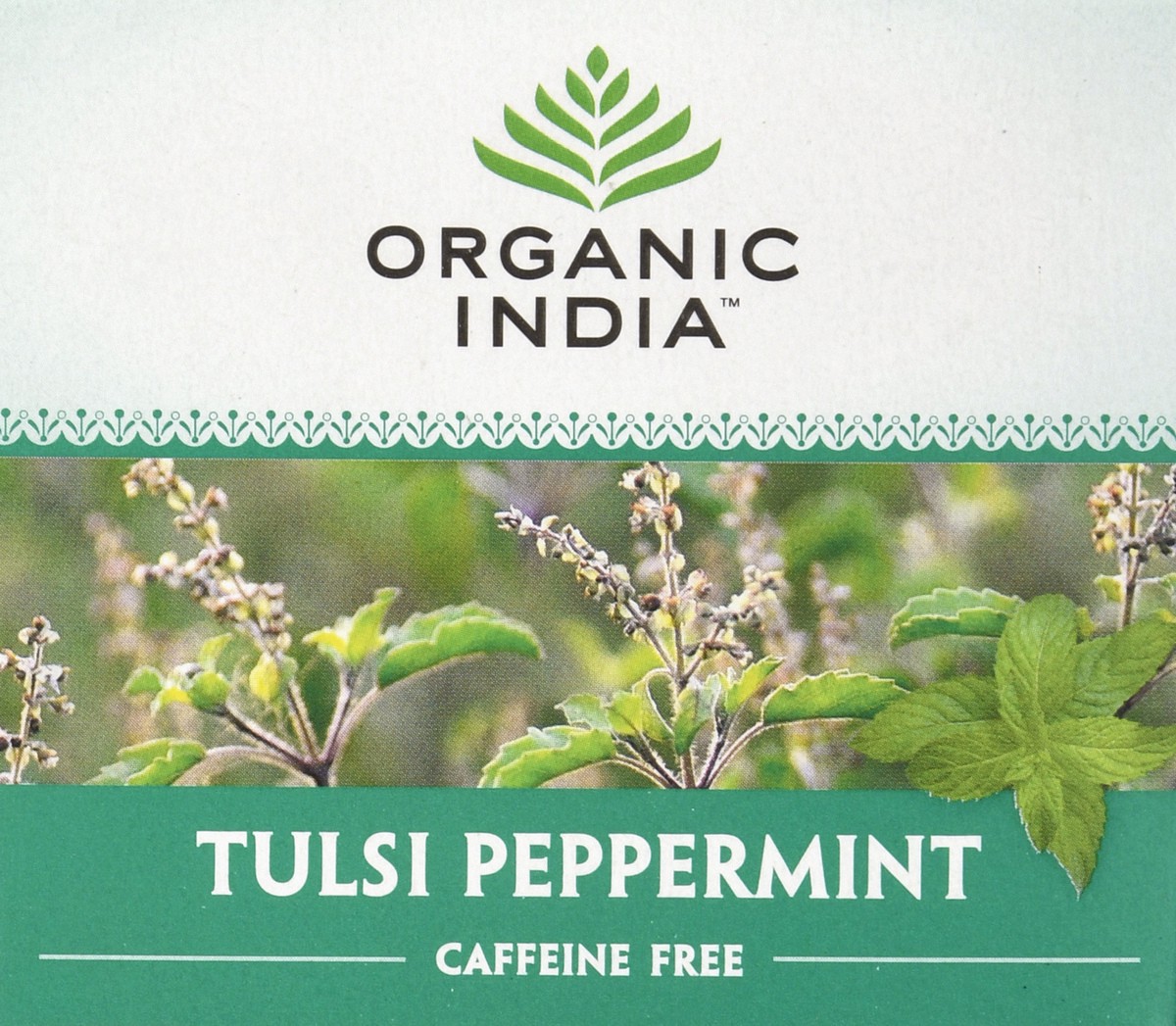 slide 11 of 13, Organic India Caffeine Free Infusion Bags Tulsi Peppermint Herbal Supplement - 18 ct, 18 ct