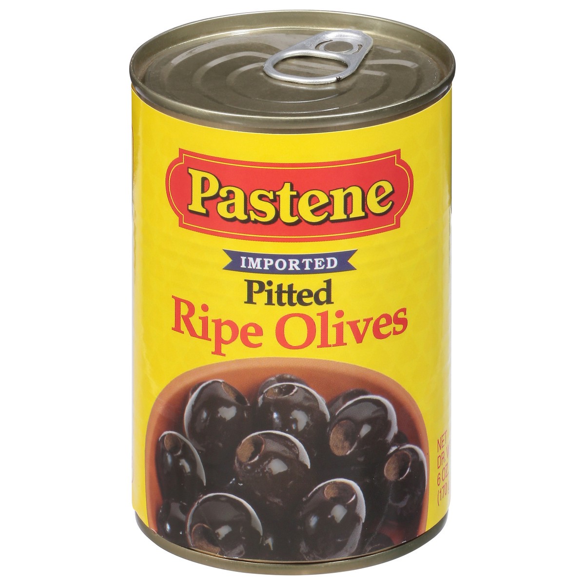 slide 1 of 11, Pastene Imported Pitted Ripe Olives 6 oz, 6 oz