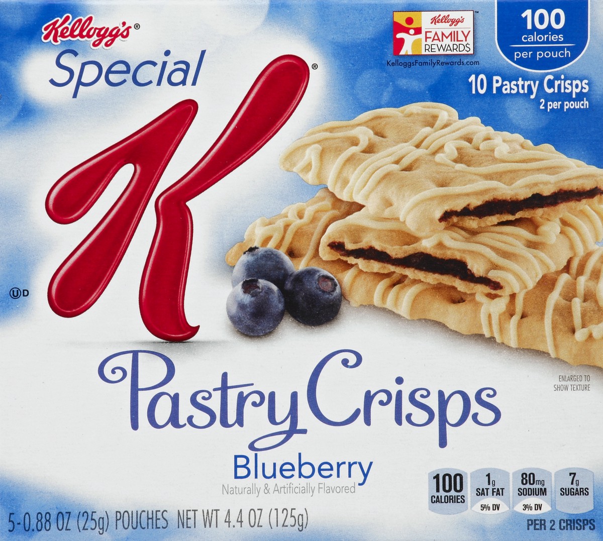 slide 1 of 6, Special K Pastry Crisps 5 ea, 5 ct