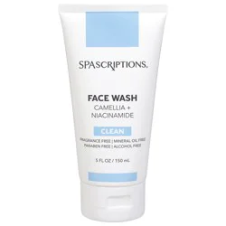 Spascriptions Clean Camellia + Niacinamide Face Wash 5 fl oz